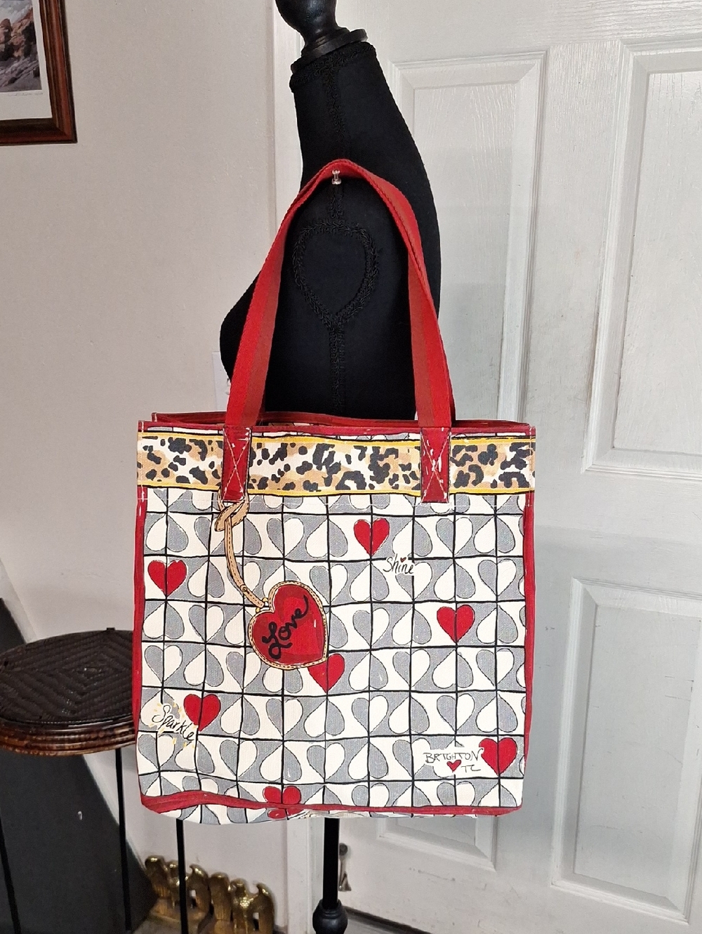 Brighton Bag WILD LOVE Tote Cat Lover